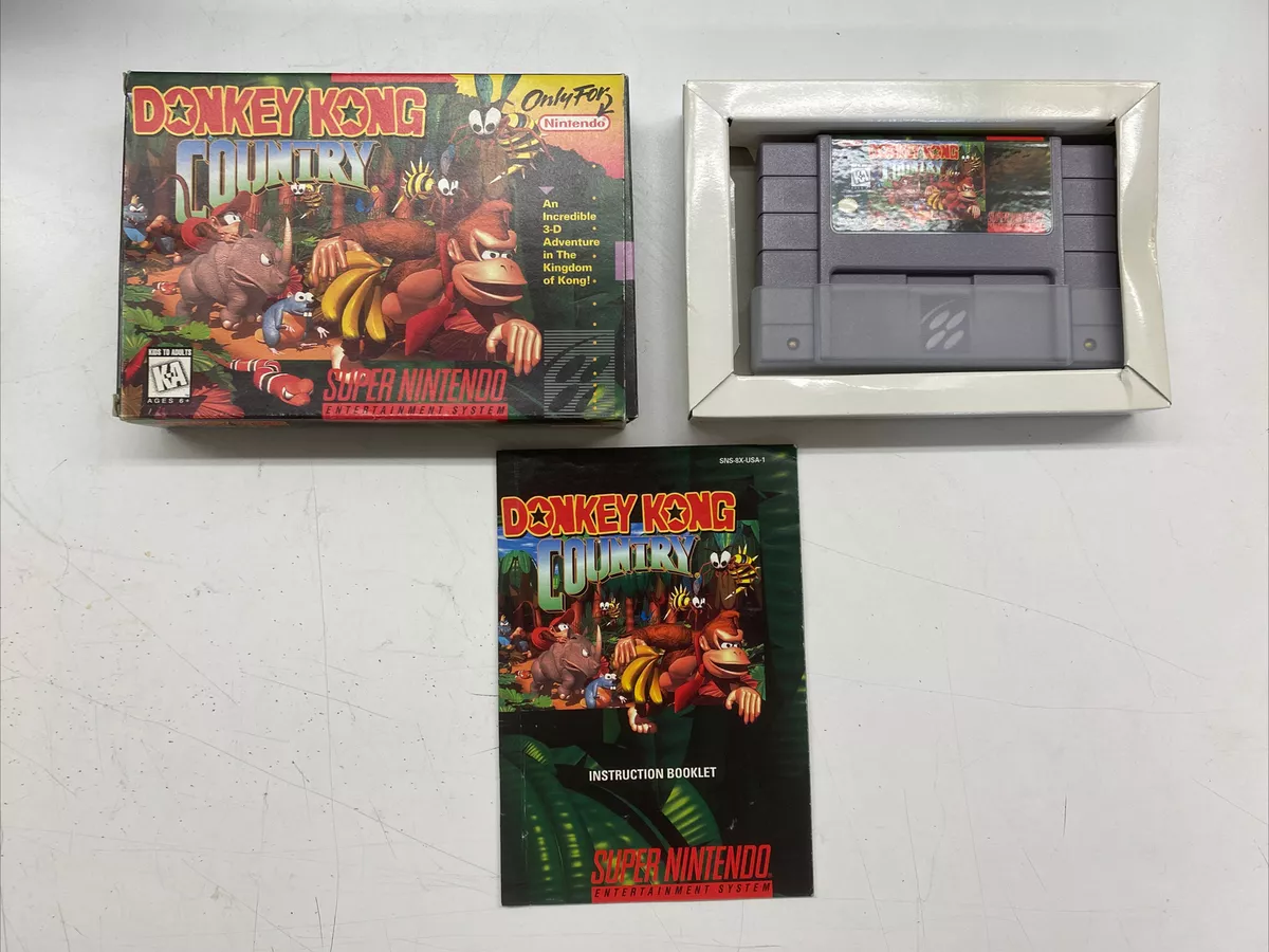 Game for SNES - Super 49 in 1 Game Cartridge Donkey Country Kong 1