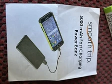 Smooth Trip 5000 mAh Fast Charge Power Bank ST-EL66-BLK