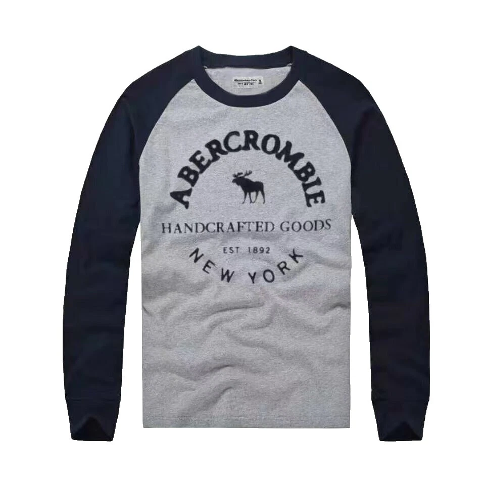 Abercrombie & Fitch 100% Cotton Crewneck Sweaters for Men