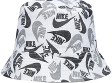 NIKE M/L Youth Unisex Reversible Bucket Hat-Black/White CU6761-010