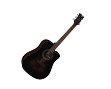 Dean St. Augustine Cutaway Dreadnought A/e Guitar - Satin Vintage Burst Open Box