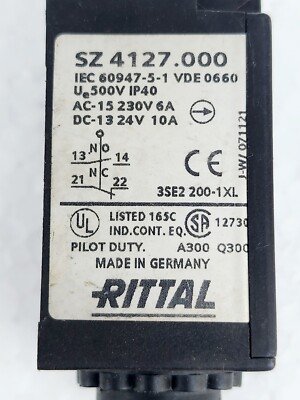 RITTAL SZ 4127.000 DOOR OPERATED SWITCH PS 4127 | eBay
