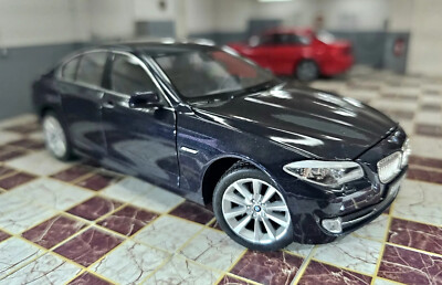 WELLY 2010 BMW F10 535i 5 SERIES BLACK 1/24 DIECAST MODEL CAR | eBay