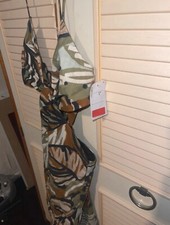 Zara cut out zip up mini dress