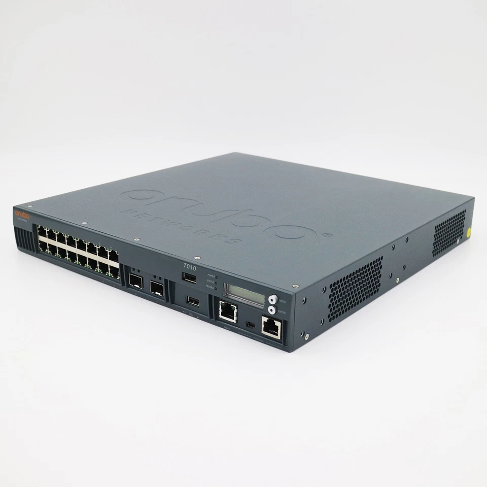 HPE Aruba 7010-RW ARCN0103 JW678A WLC 150W PoE+ Lic 8x(AP/PEFNG/RFP), 1Y-Wty - Image 4 of 4