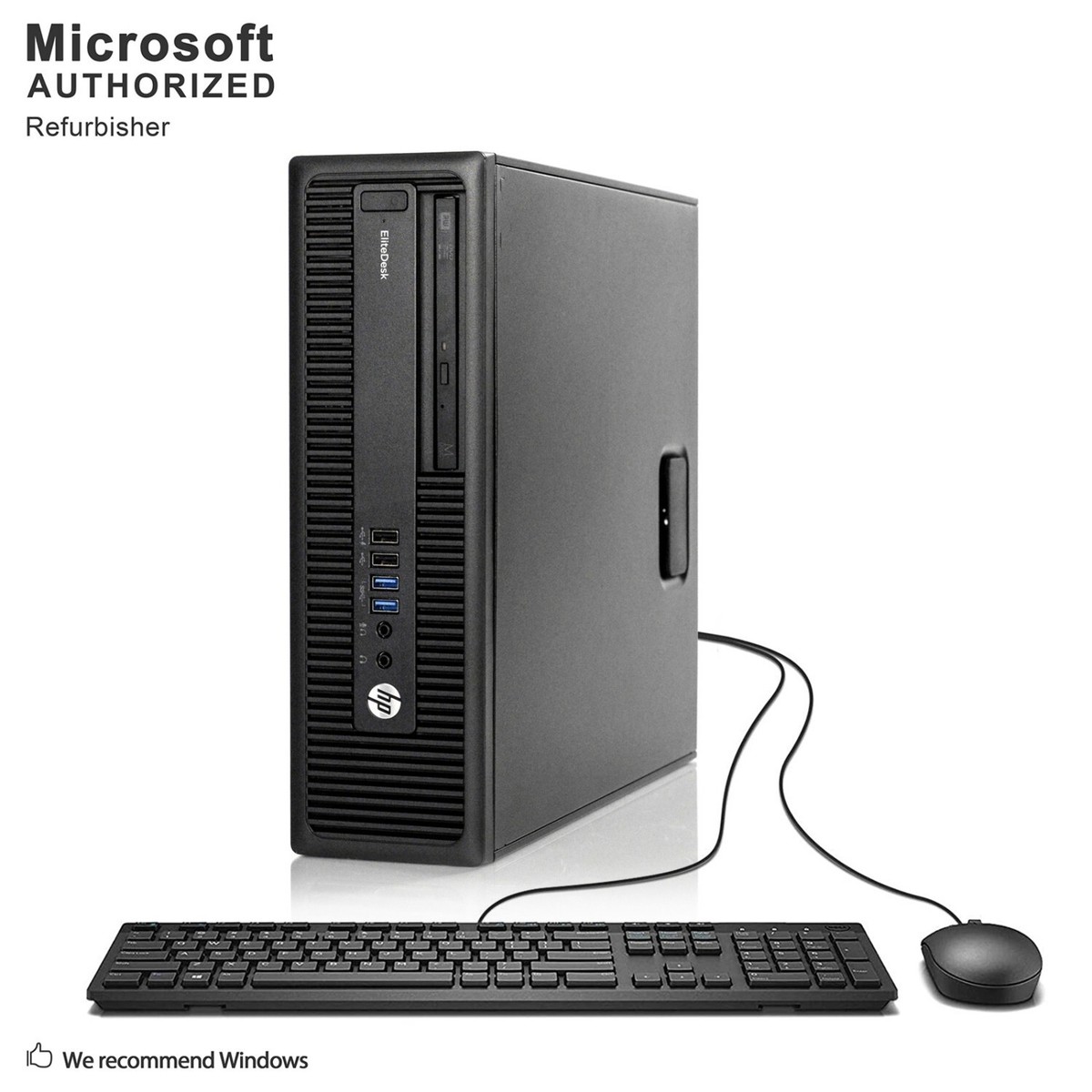 HP EliteDesk 800 G2 SFF Intel i5 6500 3.60GHz 16GB DDR4 RAM 512GB