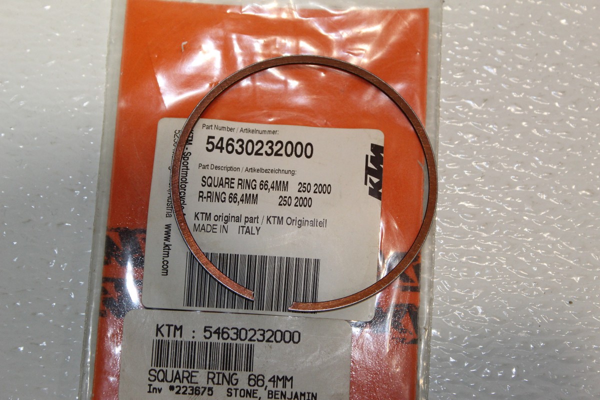 OEM KTM Square Piston Ring 2500cc 00-10 SX XC XC-W 54630232000 | eBay