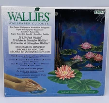  Wallies 25 Lily Pad Wallpaper Cutouts #12094 New Walls Borders Furniture 