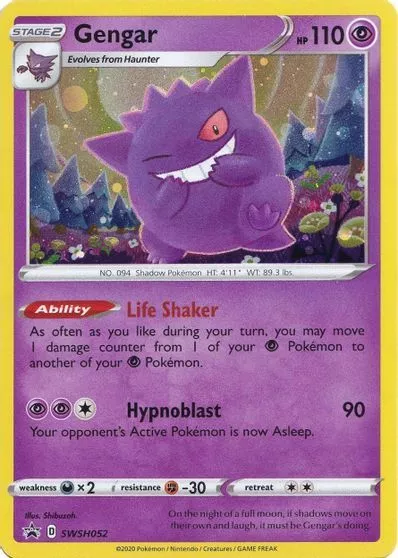 Pokémon Card Game PROMO Gengar