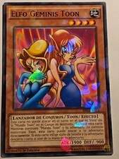 Toon Gemini Elf (V.2 - Shatterfoil)●YUGIOH●BP03●2014●SPANISH●1st ED●NM●34061