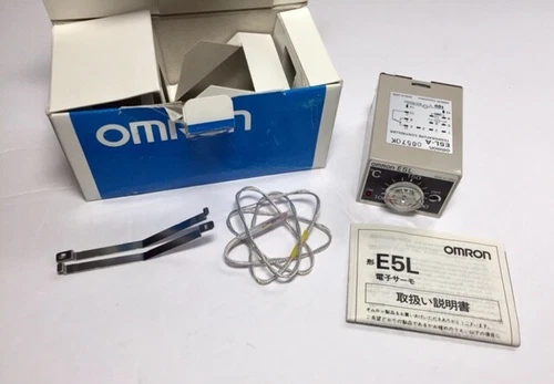 OMRON E5L-A TEMPERATURE CONTROLLER 100~200 ºC AC 100V 50/60 Hz Made in Japan