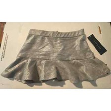 NWT Tommy Hilfiger girls 3T silver holiday skirt