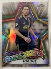 2020 Topps Chrome MLS Leon Flach RC Rookie Card Future Stars #FS-20 Union