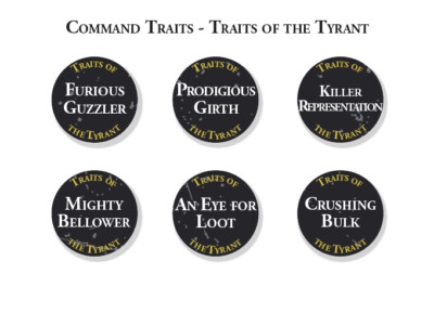 Ogor Mawtribes Fähigkeiten & Artefakt Token Warhammer Age Sigmar Gutbusters