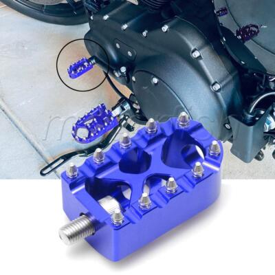 Blue MX Style Shifter Anti-Skid Shift Peg for Harley Touring Dyna Sportster XL