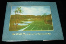 Hawaii MO'ILI'ILI THE LIFE OF A COMMUNITY Oahu Hardcover 1ST ED 2005 Folding Map