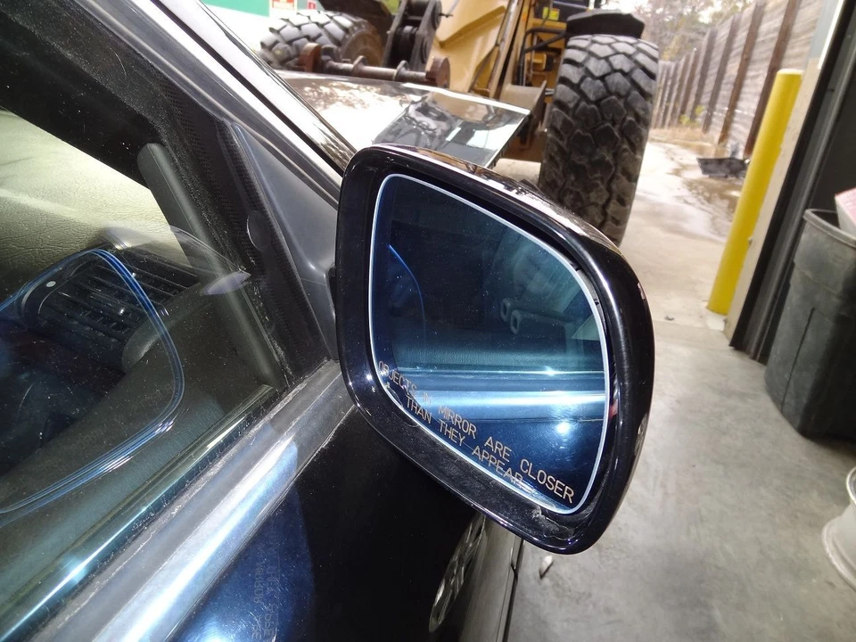 Espejo retrovisor eléctrico lateral derecho pasajero Audi A8 1997 fabricante de equipos originales negro 1998 1999 Foto 4 de 4