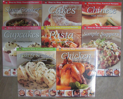 8 BRILLIANT FLAME TREE RECIPE MAGAZINES  ** £4.50 UK POST ** PAPERBACK