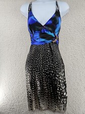Roberto Cavalli Silk Snake Animal Print  Dres...