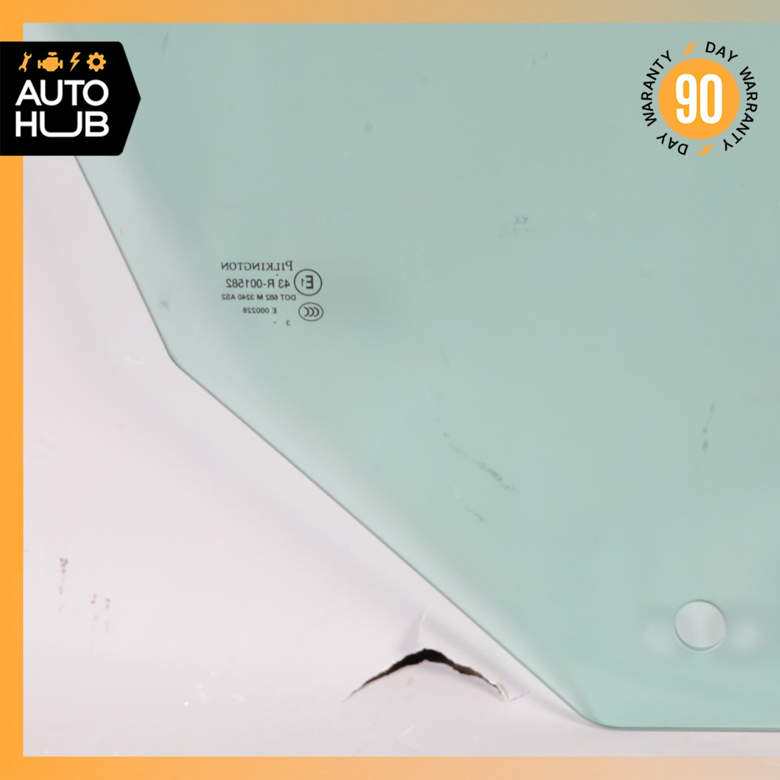 05-16 Aston Martin DB9 DBS Front Left Driver Side Door Window Glass OEM 35k