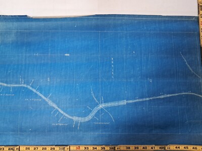 Survey Plat Map Mineral Survey Blueprint Leadville, CO  Lake County Map 17