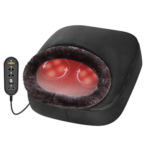 ROTAI Shiatsu Foot Massager Machine Remote Vibration MultiRelaxation Pain  Relief