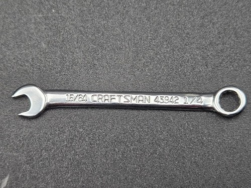 Craftsman Wrenches Metric Ignition Small Combination SAE 16 Pieces 43941-948 - Foto 8 di 17