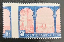 Timbre de France Superbe Piquage 1930  N°263a  Algérie *