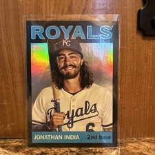 2025 Topps Archives - 1964 Topps Jonathan India #74 Black Foilboard Royals