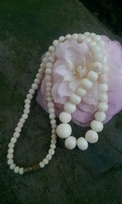 alte Halskette Koralle Engelshaut Korallenkette Im Verlauf 