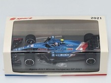 1/43 Spark Model Alpine A521 2021 Hungary GP Esteban Ocon Winner Pit Board RC