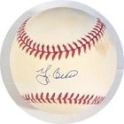 Yogi Berra Autographed AL Brown Baseball JSA CK72995