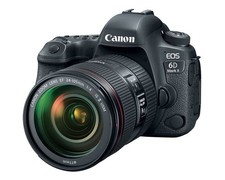 Canon EOS 6D Mark II DSLR Camera EF 24-105mm USM Lens WiFi Enabled