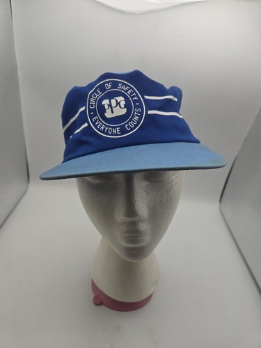 Vintage PPG  Mesh Trucker Snapback Cap Hat Made in USA