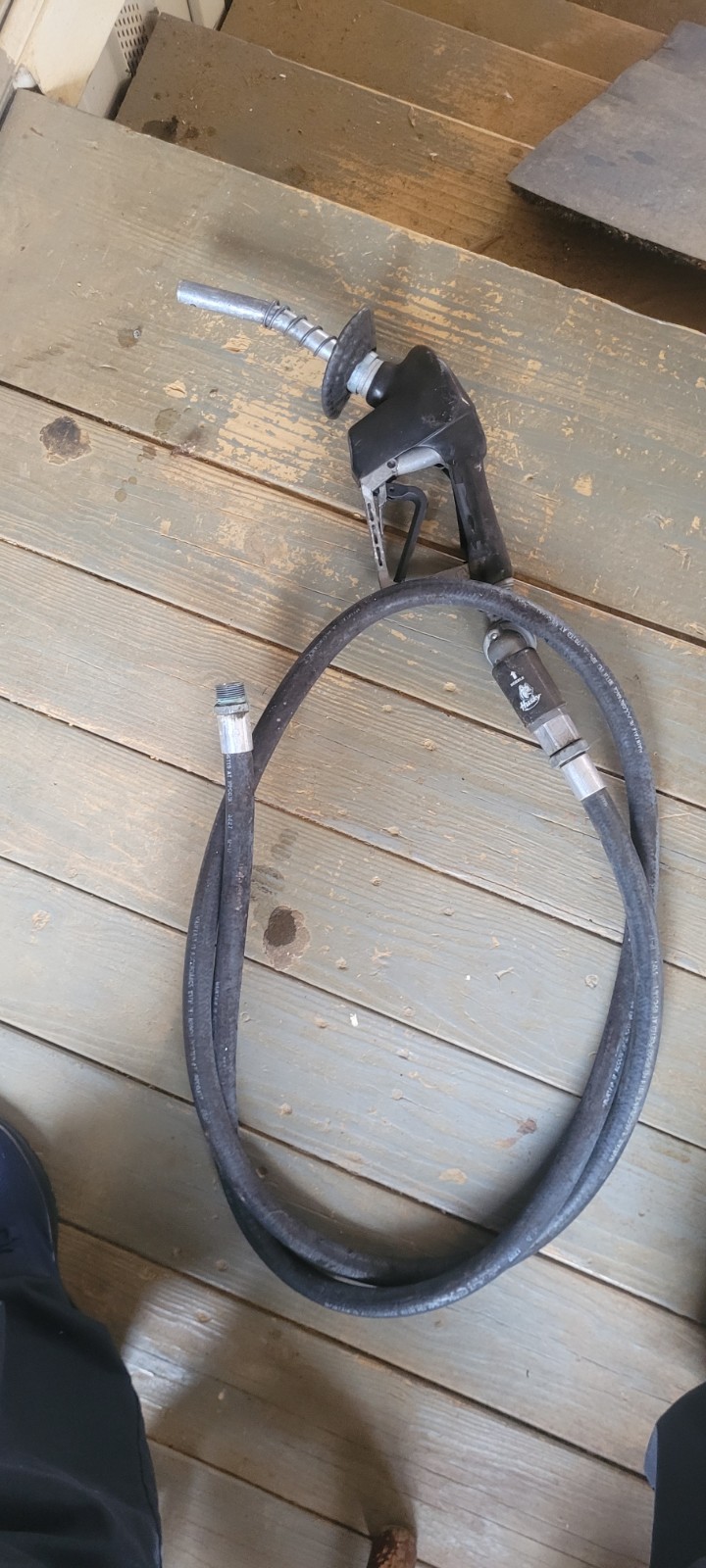 Gas Swivel Nossle With Hose Pump!