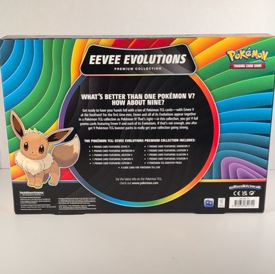 英語版　Eevee Evolutions プレミアムコレクション　未開封 Pokémon Eevee Evolutions Premium Collection Box Sealed English