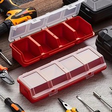 1pc Screw Organizer Box Multi Compartment Plastic Storage Case for Small Parts