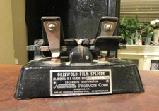 Vintage Griswold Film Splicer Jr. Model 8  16 mm Neumade USA Heavy Movie Works