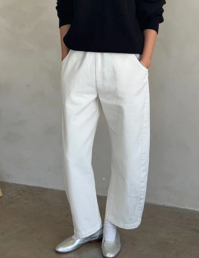 Le Bon Shoppe Arc Pants - Milk