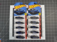 2026 Hot Wheels Ferrari SF90 Stradale Blue Mainline LOT OF 10