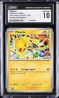2025 POKEMON BLACK STAR PROMOS WORLDS CELEBRATION #225 PIKACHU CGC 10 GEM MINT
