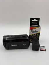 Canon VIXIA HF R700 Camcorder Video Camera 57x Zoom Full HD 1080p Black Bundle