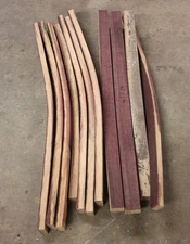 Oak- Red Wine Barrel Staves: DIY Woodworking  (26-31 inch, NOT Full Staves)