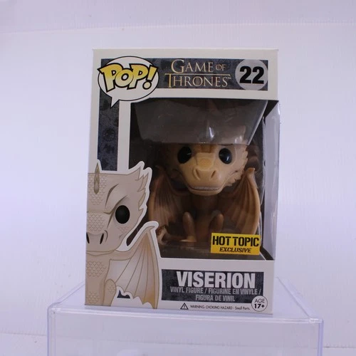 F1 Funko Pop GOT Game Of Thrones VISERION Hot Topic Exclusive Vinyl Figure 22
