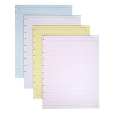 TUL  Discbound Notebook Refill Pages, Letter Size, Narrow Ruled, 50 Sheets,