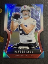 Dawson Knox 2019 Panini Prizm Red White Blue Rookie Card  #373. rookie card picture