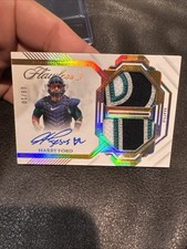 2023 Panini Flawless - Harry Ford SAPPHIRE DUAL RPA Patch Auto Gold /10  #DMA-HF
