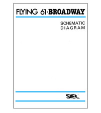 SIEL Flying61-Broadway (Service manual) Schematic diagrams Schema Schaltplan PDF