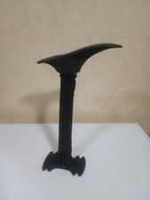 15LB Antique Cast Iron Cobbler Shoe Stand  1 Shoe Form 14" Plymouth