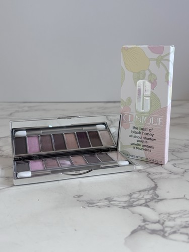 Clinique The Best Of Black Honey All About Shadow Palette, 0.31oz/8.9g, NIB